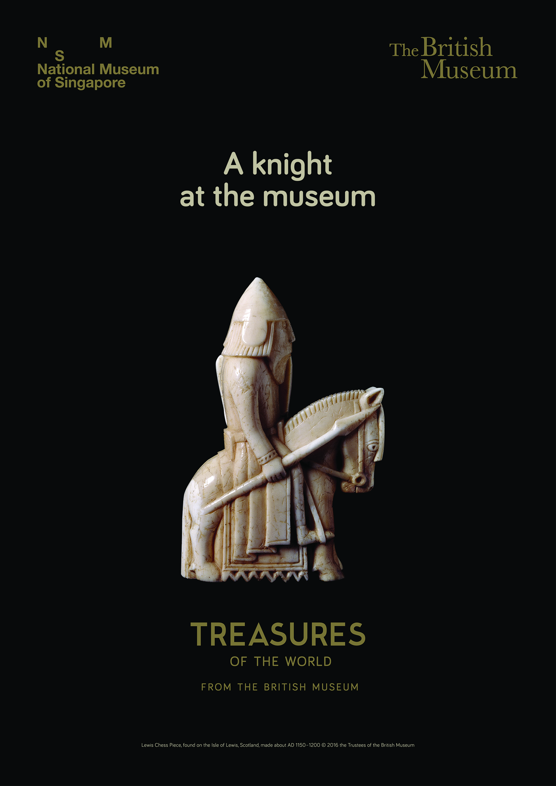 A knight at the museum